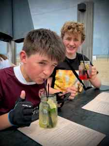 Lunch at Strandpaviljoen De Watering