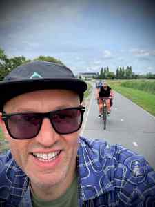 Selfie on Wassenaarseweg