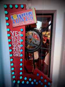 Entrance to Tony's Chocolonely Superstore