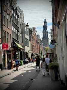 On Tweede Tuindwarsstraat, looking towards Westerkerk
