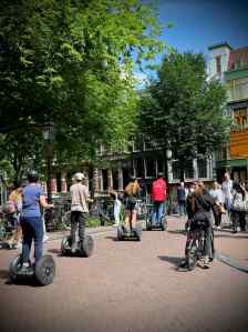 Segway tour on Warmoesbrug