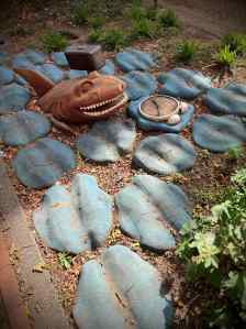 Shark sculpture on Frans Halsstraat