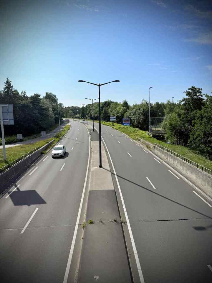 On bridge over the N440