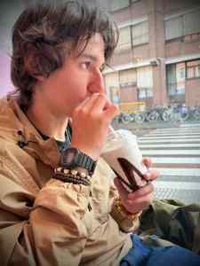 Waffles and shakes at Qookies