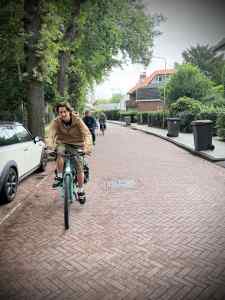 Riding along Schouwweg