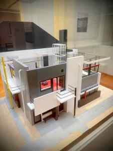 Model of the Schröder House, Utrecht, The Netherlands