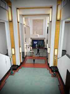 Main ticket hall at Kunstmuseum Den Haag