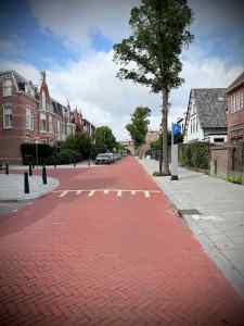 Paved street Van Bleiswijkstraat