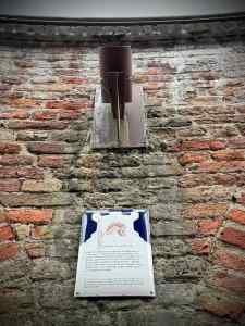 Information sign about the well