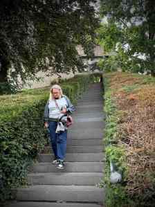 Steps to Burcht van Leiden