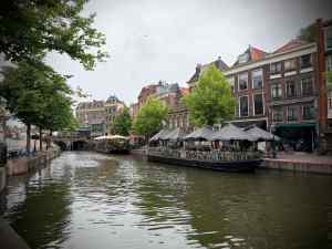 Looking across Nieuwe Rijn