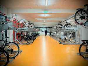 Waagstalling cycle parking