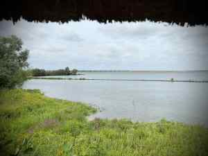Looking out towards Haringvlietdam