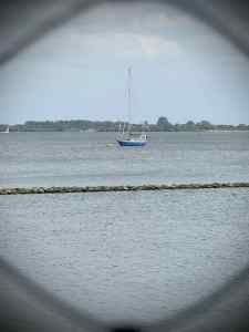 Looking out from one of the lookout points