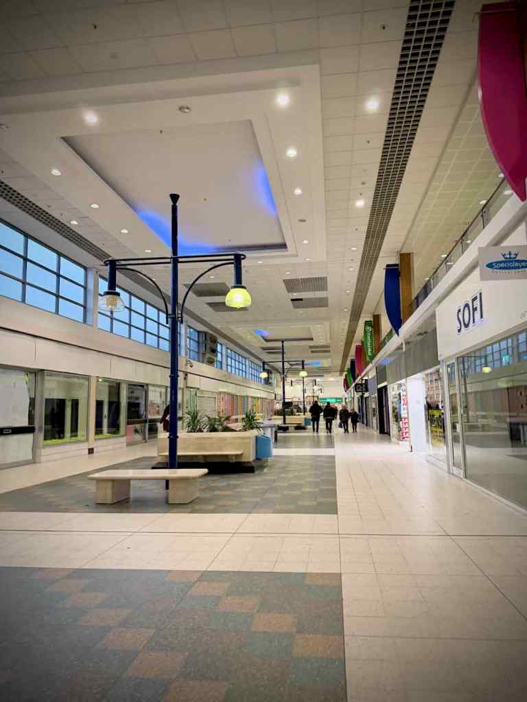 Most shops now closed