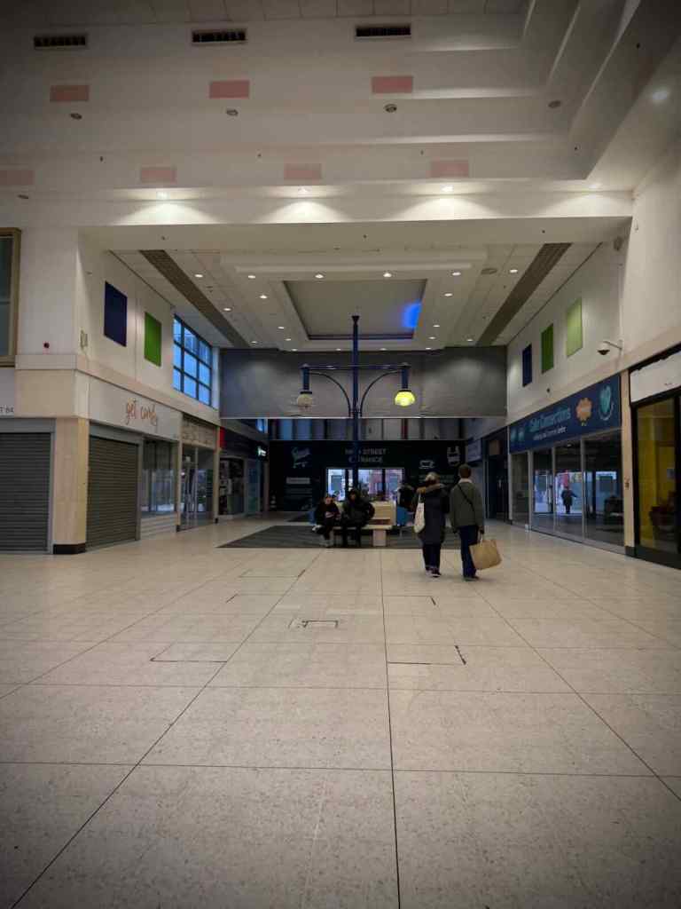 Entrance towards Sir Tony Lloyd Square