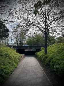 Underpass under V7 Saxon Street