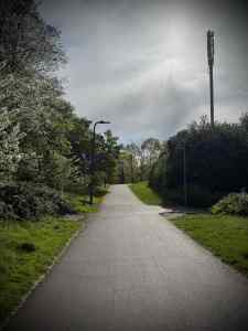 Redway next to Winterhill Retail Park