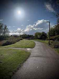 Redway passing round Lodge Lake