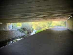 Underpass under H3 Monks Way