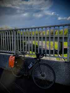 Bike check on the Redway over V6 Grafton Street