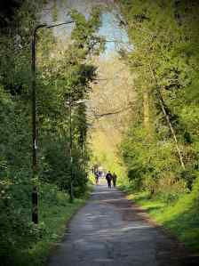 Redway on the location of the former Newport Pagnell Railway