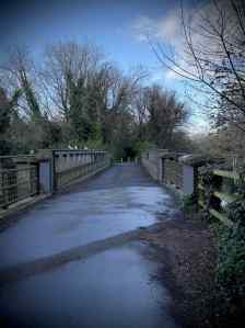 Former railway bridge over the Grand Union Canal