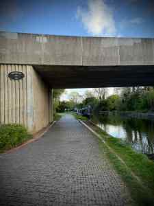 Bridge carrying Dansteed Way over the Grand Union Canal