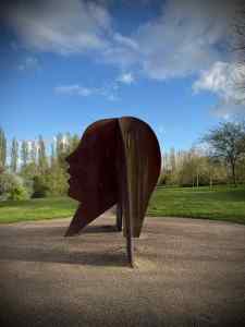 Head by Allen Jones in Campbell Park