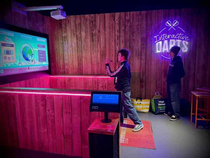 Playing Interactive Darts