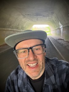 Passing under the M1 motorway