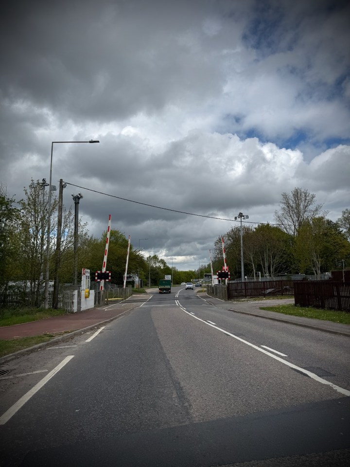 Level crossing in Caldecotte