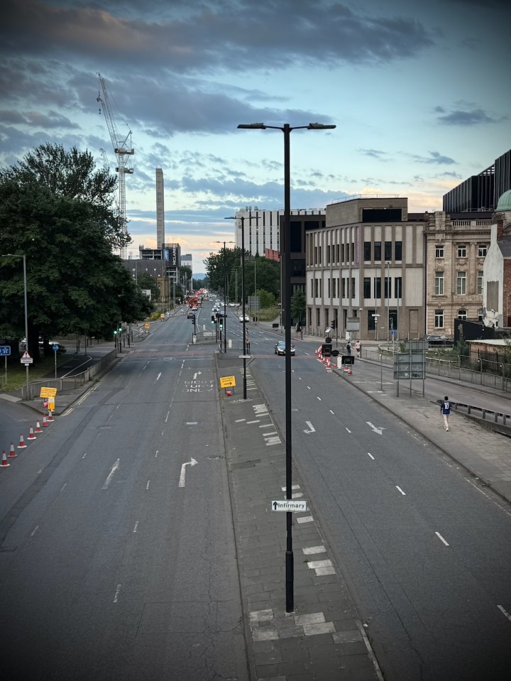 View along Upper Brook Street