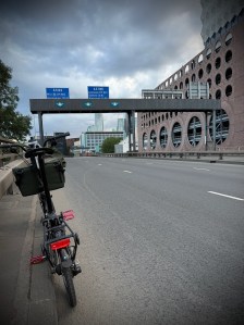 Bike check opposite Circle Square car park