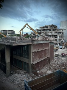 All Saints Library demolition