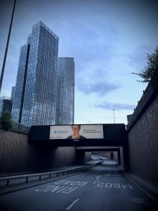 The underpass under Deansgate Interchange