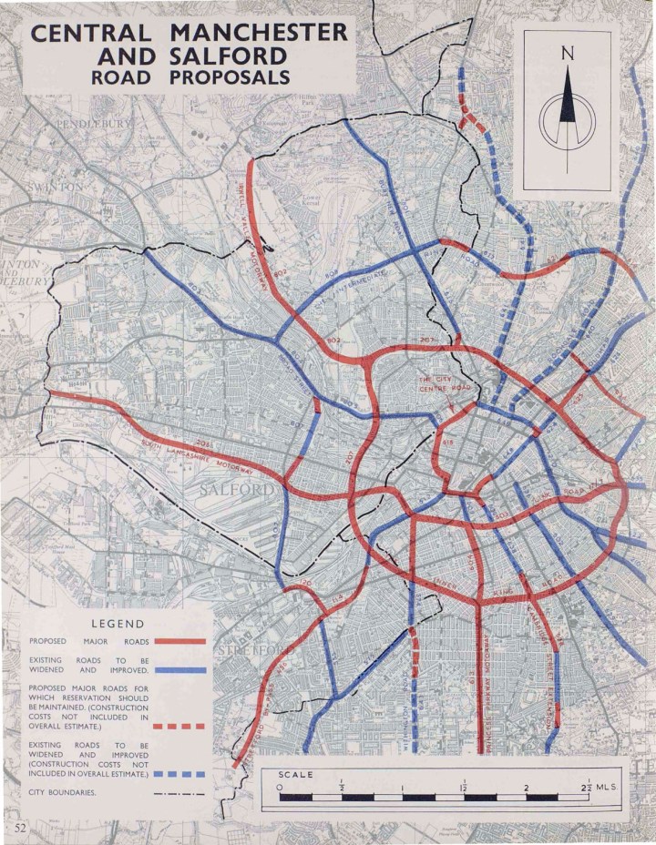 SELNEC Central Manchester and Salford road proposals